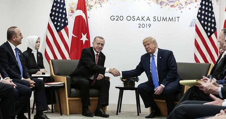 Başkan Erdoğan ile ABD Başkanı Trump bir araya geldi