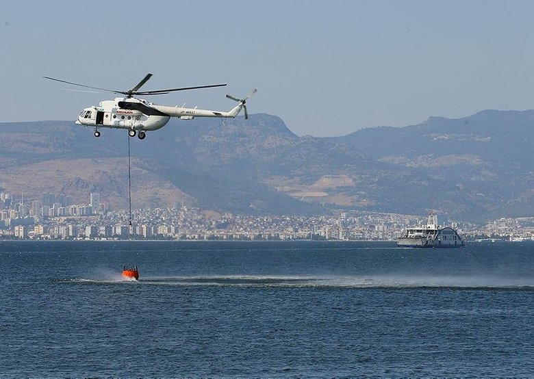 İzmir’de çıkan orman yangını kontrol altına alındı