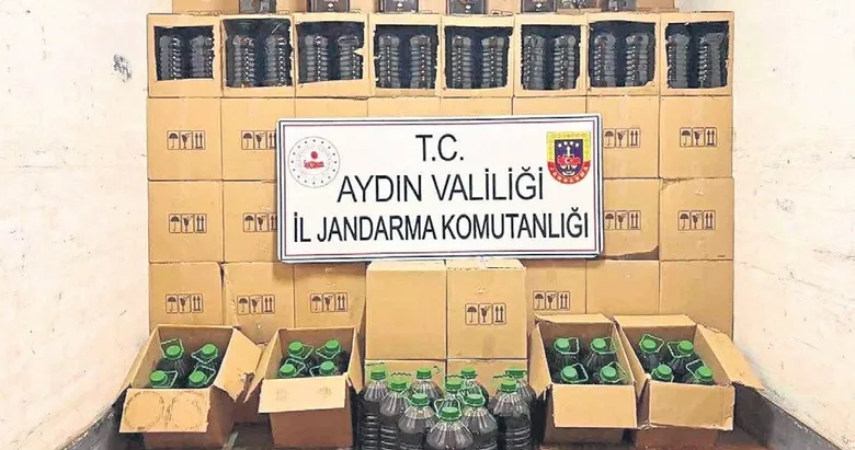 5 bin 300 litre sahte zeytinyağı ele geçirildi