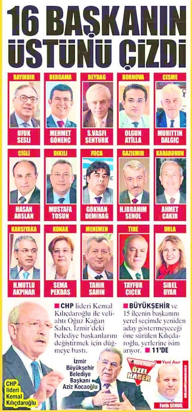 Yeni Asir Yazdi Kilicdaroglu Cizdi