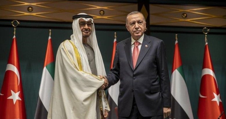 Son dakika: Başkan Erdoğan BAE Devlet Başkanı ile görüştü