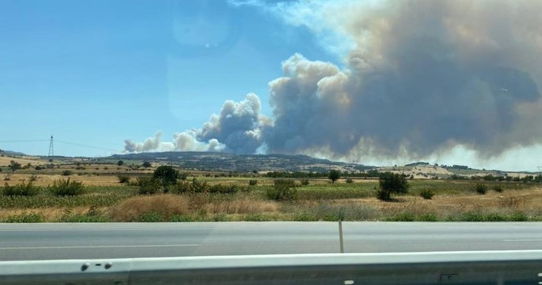 Son dakika: Çanakkale’de orman yangını! Köyler boşaltılıyor