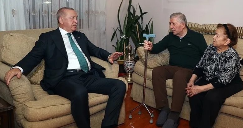 Başkan Erdoğan’dan Köksal Toptan’a ziyaret