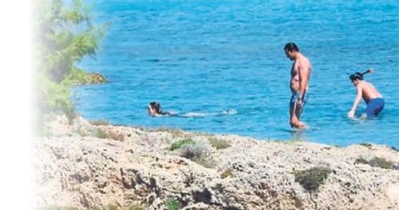 Denizde romantik anlar