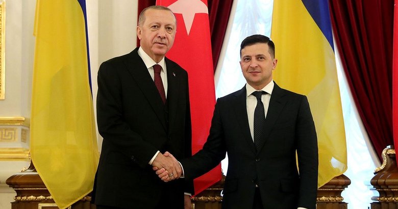 Başkan Erdoğan, Ukrayna Cumhurbaşkanı Zelenskiy ile görüştü