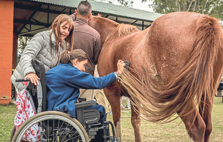 İzmir’de bir ilk! Buca Seyfi Demirsoy Devlet Hastanesi’nde atla terapi imkanı