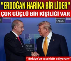 Trump: Erdoğan harika bir lider
