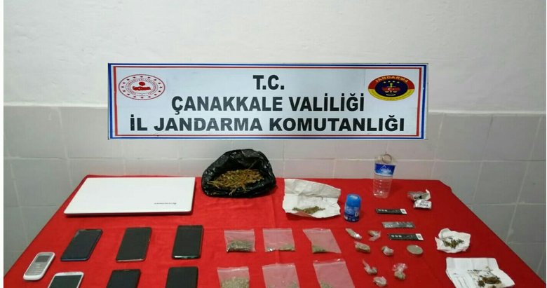 Çanakkale’de uyuşturucu operasyonu: 7 gözaltı