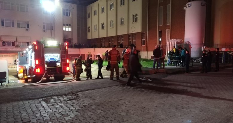 Ege Üniversitesi Çocuk Hastanesinde yangın