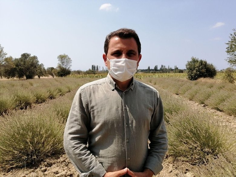 Gelibolu Tarihi Yarımadası’nda lavanta tarlaları görsel şölen oluşturuyor