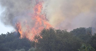 Manisa’daki orman yangınında alevler evlere sıçradı