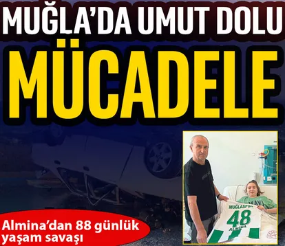 Almina, 88 günlük yaşam savaşını kazandı