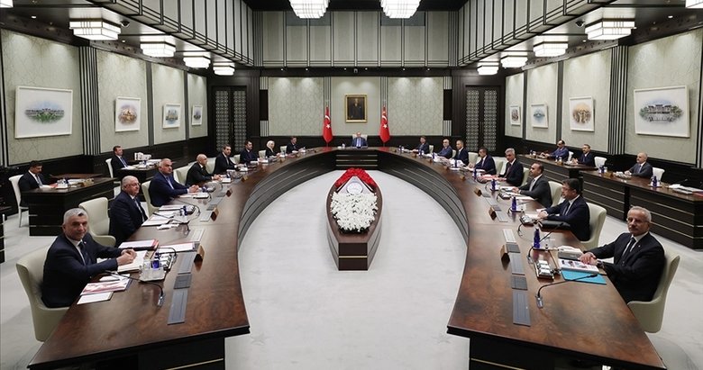 Kabine Başkan Erdoğan liderliğinde toplandı