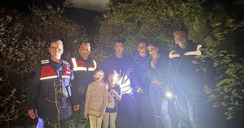 Aydın’da doğa gezisine çıkmışlardı! Ormanda kaybolan Alman aileyi jandarma buldu