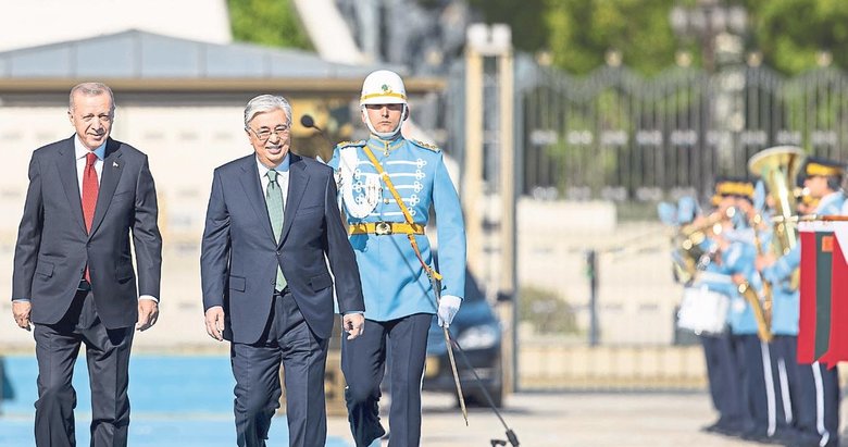Kazakistan Cumhurbaşkanı Ankara’da