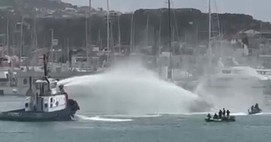 İzmir’de motoryat yangını!