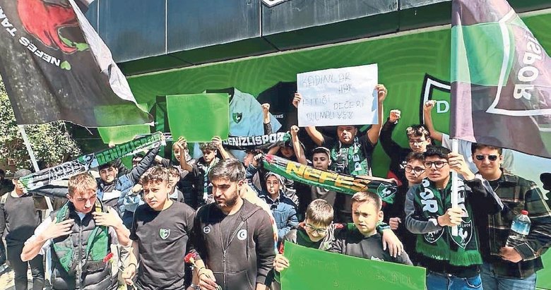 Denizlispor taraftarlarından alkışlanacak hareket!
