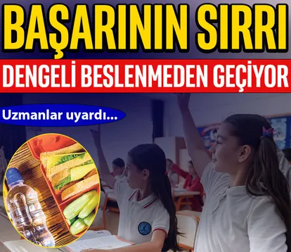 Başarının sırrı dengeli beslenmeden geçiyor