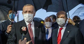 Başkan Erdoğan, KKTC Lefkoşa Acil Durum Hastanesi Açılış Töreni’nde konuştu
