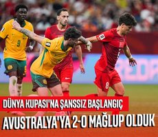 Son dakika: AVUSTRALYA: 2 TÜRKİYE: 0 | MAÇ SONU