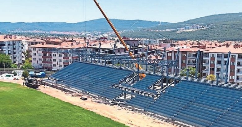Muğlaspor’da stat yükseliyor