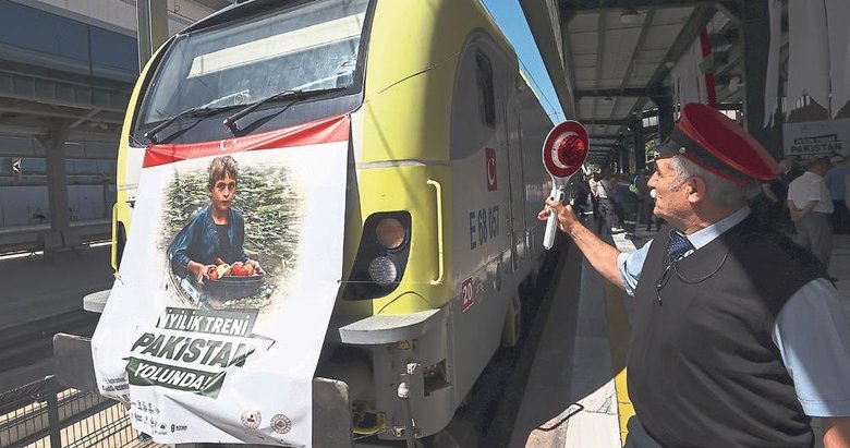 Pakistan’a dördüncü İyilik Treni yola çıktı