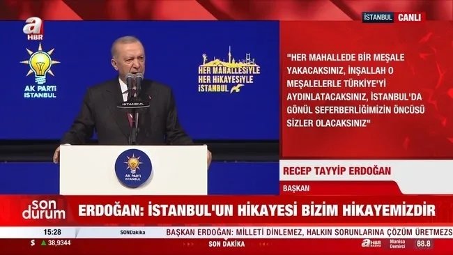 Başkan Erdoğan: Özel, suç örgütünün posta güvercini gibi
