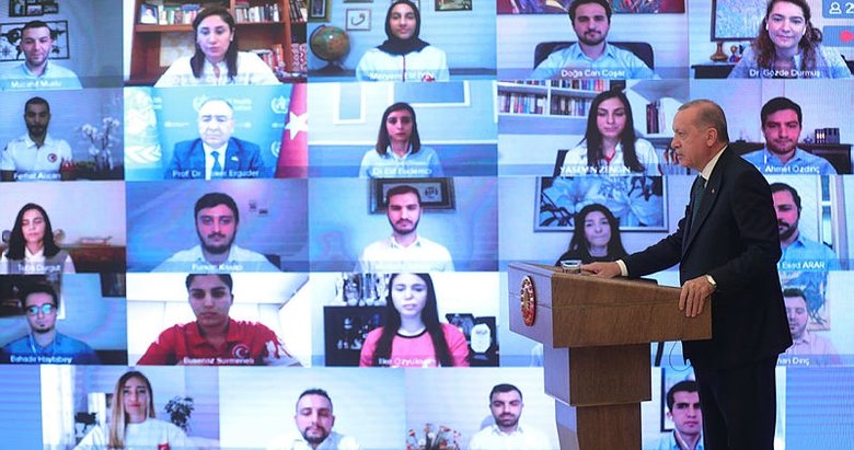 Son dakika: Başkan Erdoğan, Gençlerle Buluşma Programı’nda konuştu