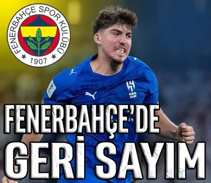 Fenerbahçe’de geri sayım