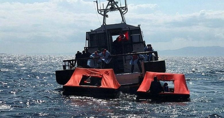 İzmir’de 63 düzensiz göçmen kurtarıldı, 38 düzensiz göçmen ise yakalandı