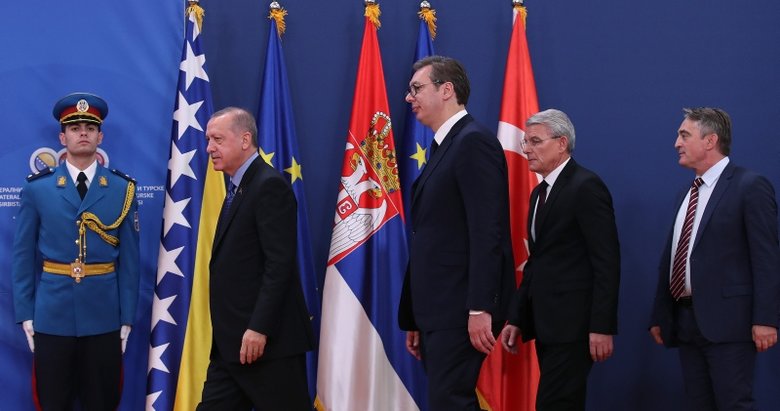 Sırbistan’da 3’lü zirve