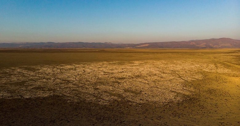 Mars değil, Marmara Gölü! Bilim kurgu filmlerini aratmayan manzara