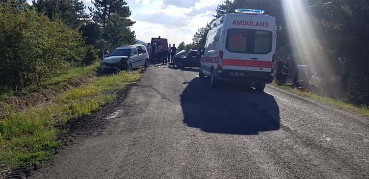 Kütahya’da trafik kazası: 8 yaralı