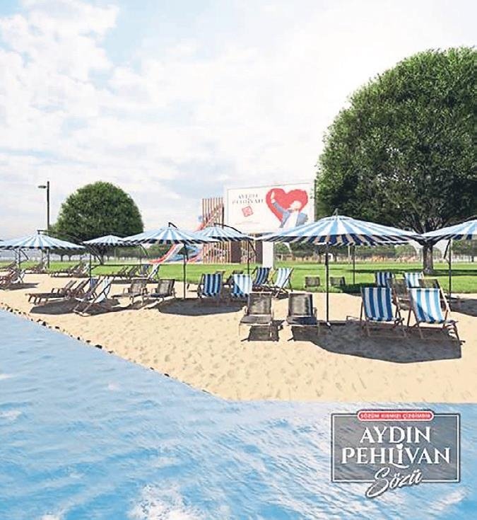 Menemen’e Miami sahili!