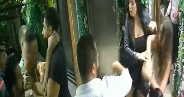 Eğlenmeye gittikleri mekanda önce taciz sonra darp edildiler! Görüntüler ortaya çıktı
