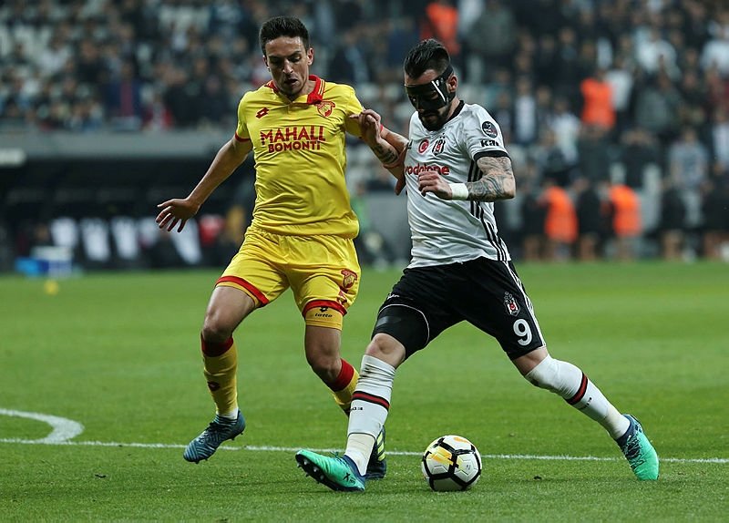 Beşiktaş-Göztepe maçından kareler