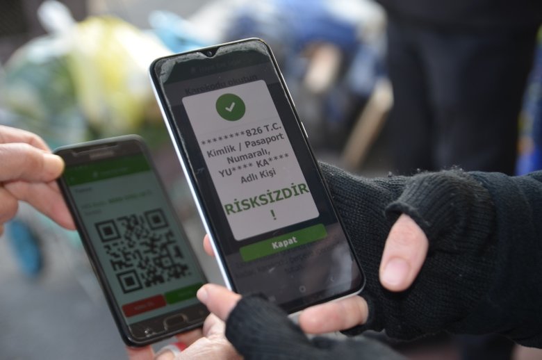 Kütahya’da pazar yerlerine girişte ’HES kodu’ şartı