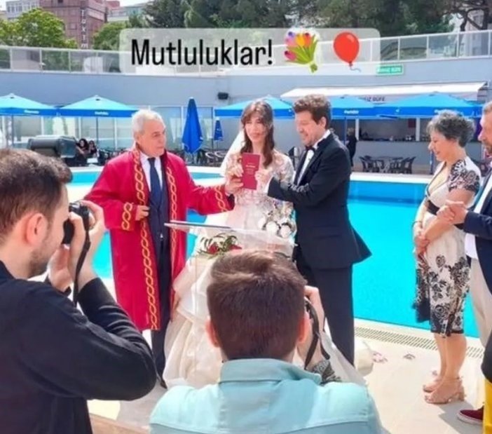 Ünlü oyuncu İlker Aksum dünyaevine girdi