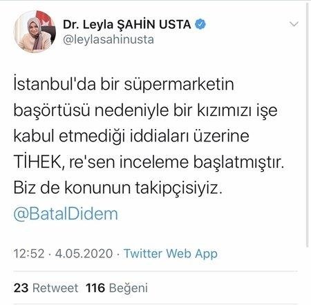 Başörtülü olduğu gerekçesiyle işten çıkarılmıştı! TİHEK, resen inceleme başlattı