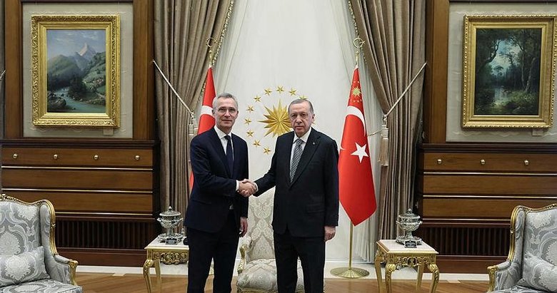 Başkan Erdoğan, Stoltenberg’i kabul etti