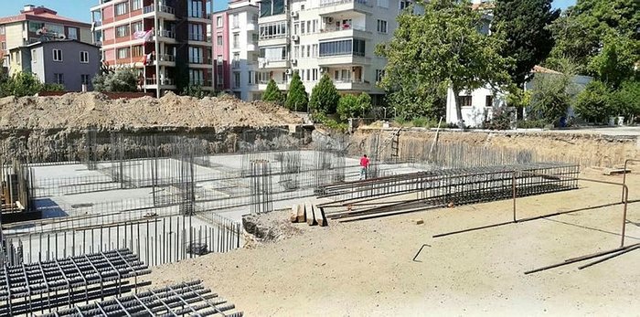 Edremit hükümet konağı hızla yükseliyor