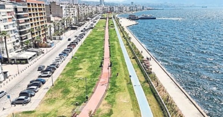 Sıcaklıklar yükseldi Kordon bomboş kaldı