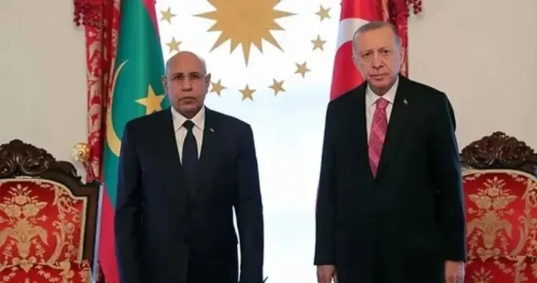 Başkan Erdoğan, Moritanya Cumhurbaşkanı El Ghazouani ile görüştü