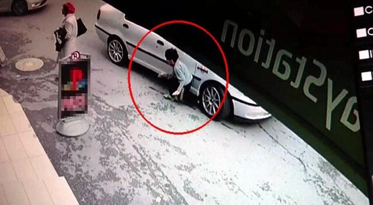 İzmir’de akılalmaz olay! Ayakkabısını bağlamak istedi, bu hale geldi