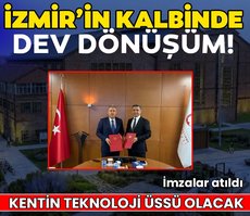 İzmir’de tarihi fabrikadan teknoloji üssüne!