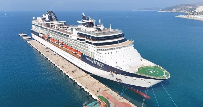 Kuşadası’nda Şubat’ın ilk kruvaziyeri sevinci