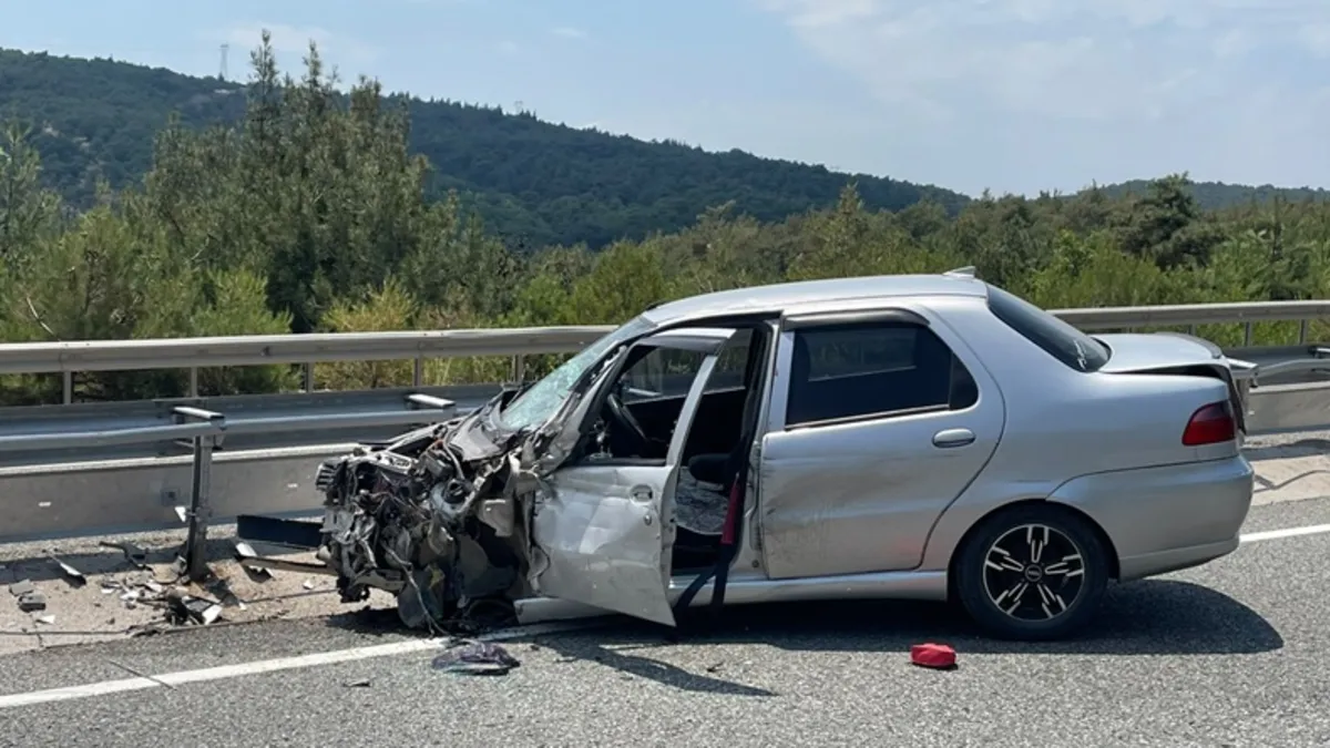 Edremit-Balıkesir karayolunda trafik kazası