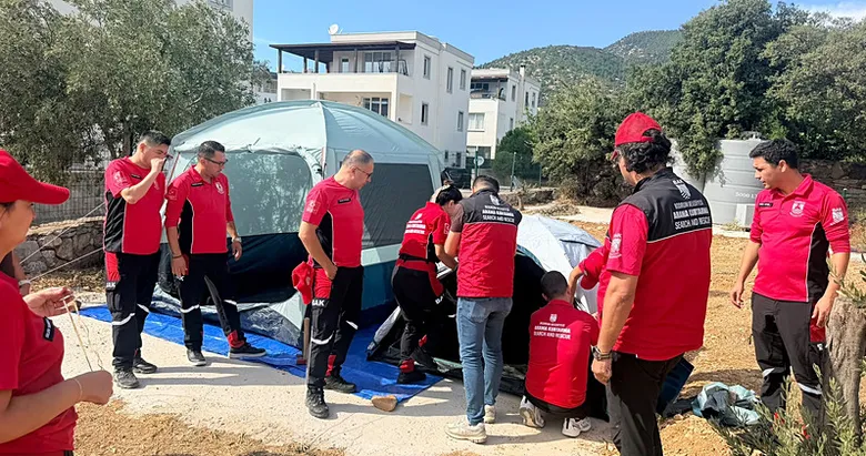 Bodrum’da afet bilinci artırılıyor: Turgutreis’te BAK ekiplerinin ekipmanları tanıtılacak
