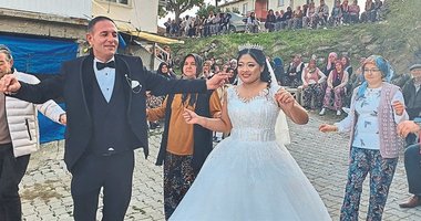 Endonezyalı geline köy düğünü