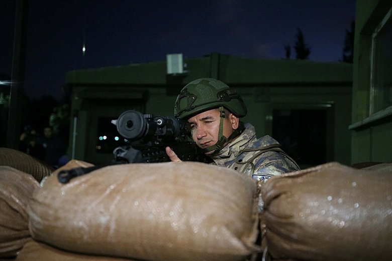 Gök vatanın demir kartalları yeni yıla nöbette giriyor